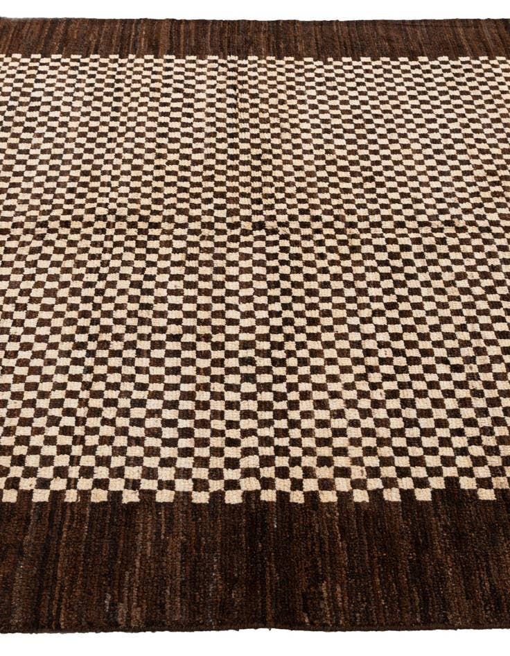 Detail image of 5' 7 x 8'  Hand Knotted Modern Ziegler Wool Rug