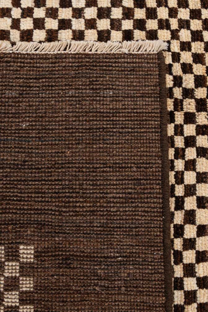 5' 7 x 8' Hand Knotted Modern Ziegler Wool Rug