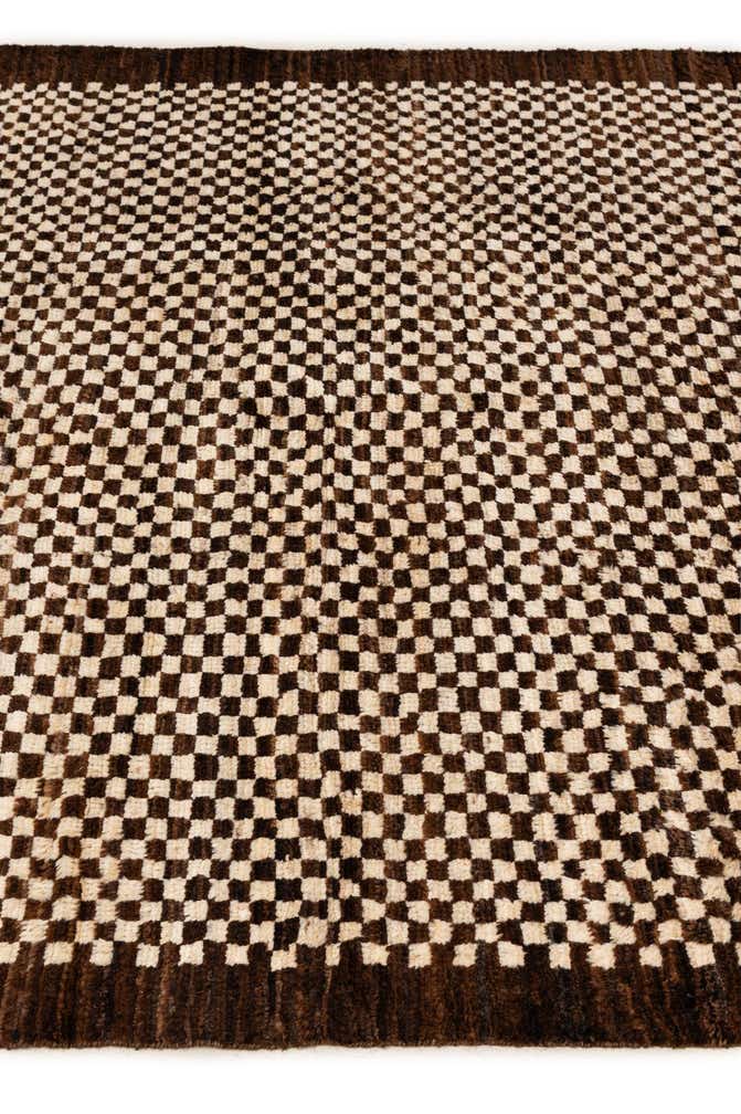 5' 6 x 7' 11 Hand Knotted Moroccan Wool Rug