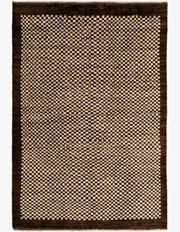 5' 6 x 7' 11 Hand Knotted Moroccan Wool Rug