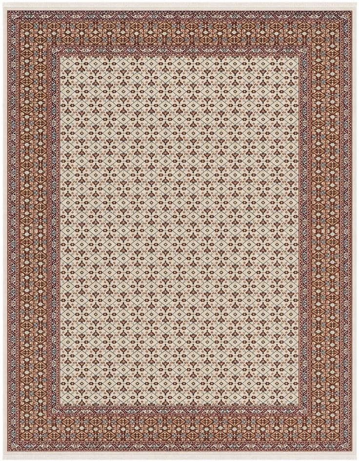 Detail image of 5' 3 x 8' Nain Design Rug