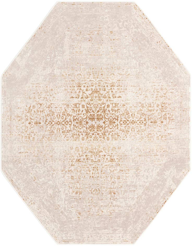 Detail image of 5' 3 x 5' 3 Deepa Octagon Rug