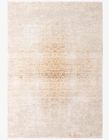 Ivory and Gold Deepa Rug