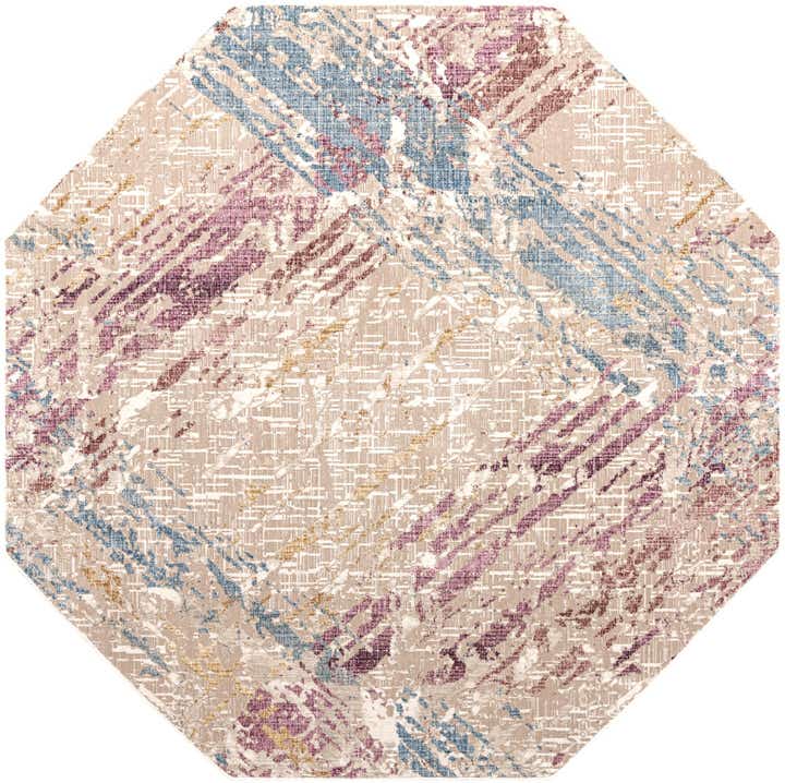 7' 10 x 7' 10 Deepa Octagon Rug