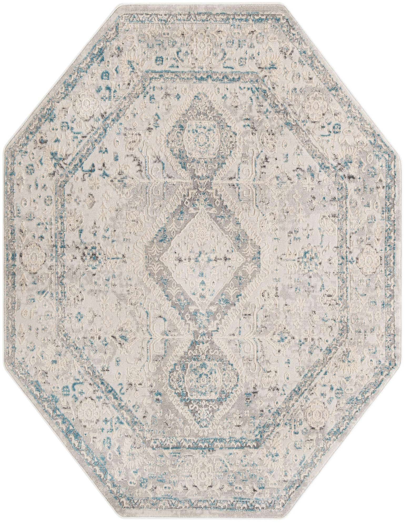 Primary image 5' 3 x 5' 3 Finsbury Octagon Rug