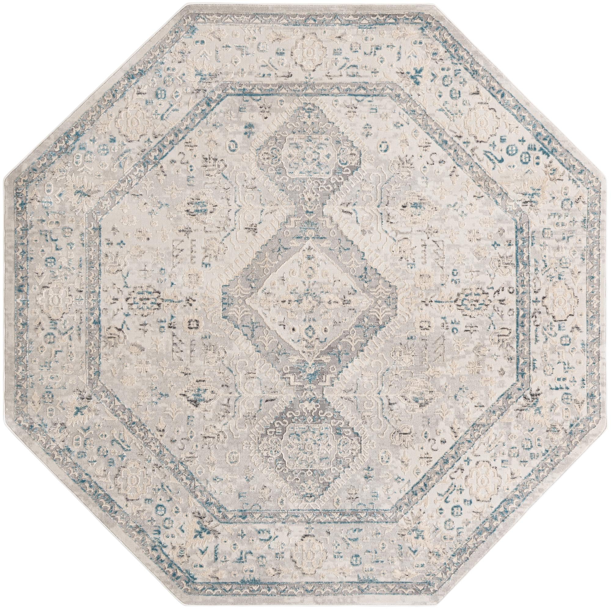 Primary image 7' 10 x 7' 10 Finsbury Octagon Rug