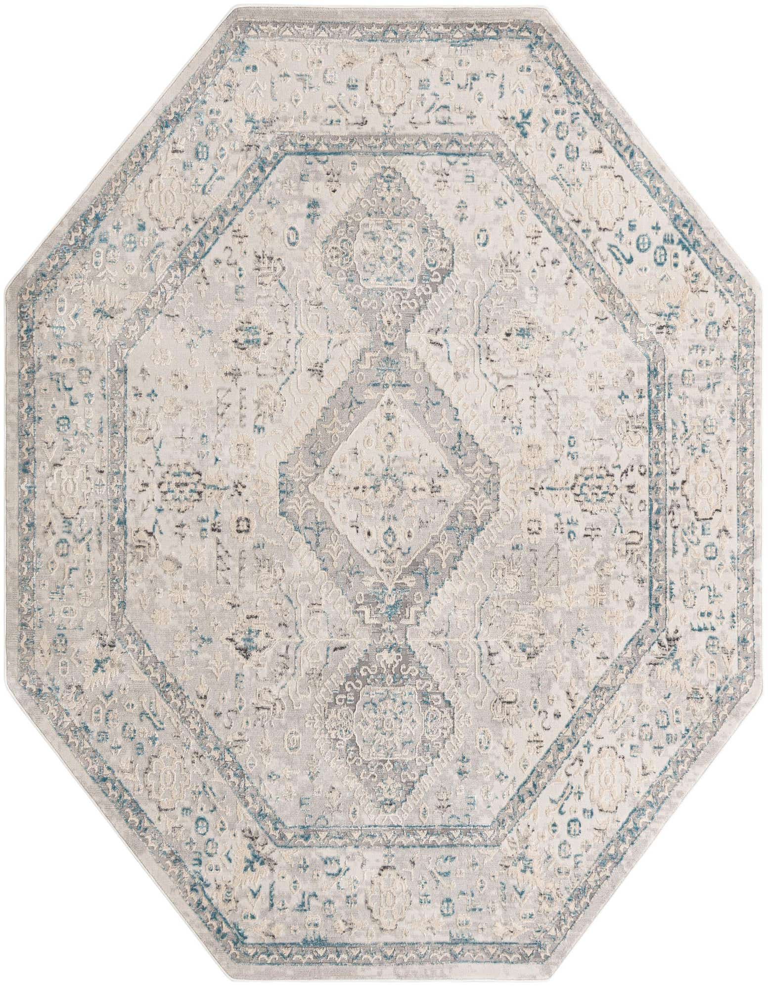 Primary image 7' 10 x 7' 10 Finsbury Octagon Rug
