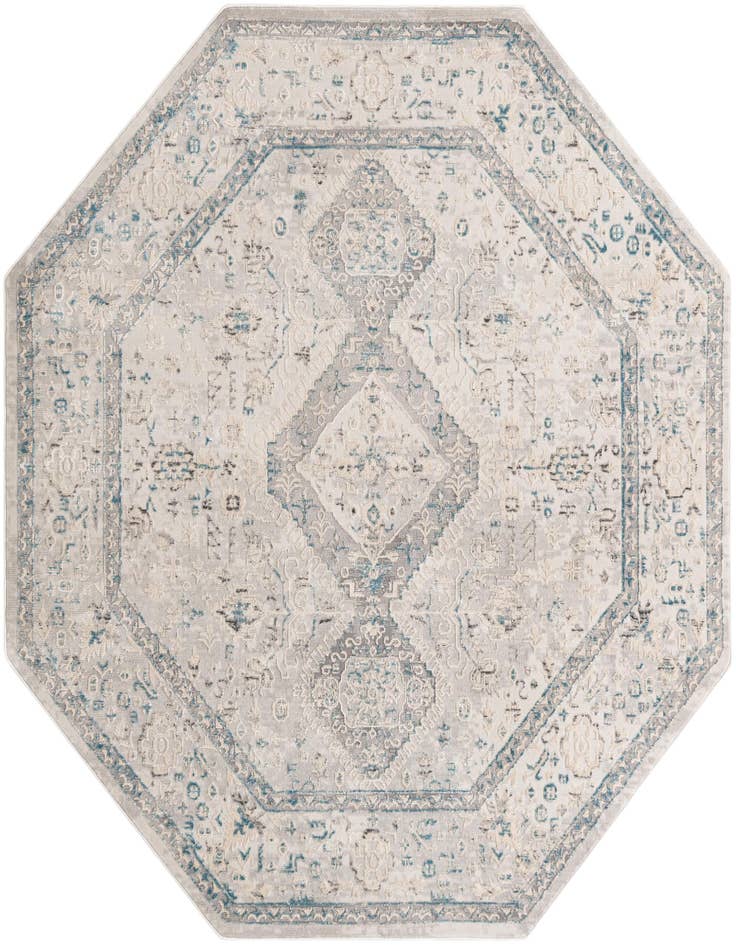 Detail image of 7' 10 x 7' 10 Finsbury Octagon Rug