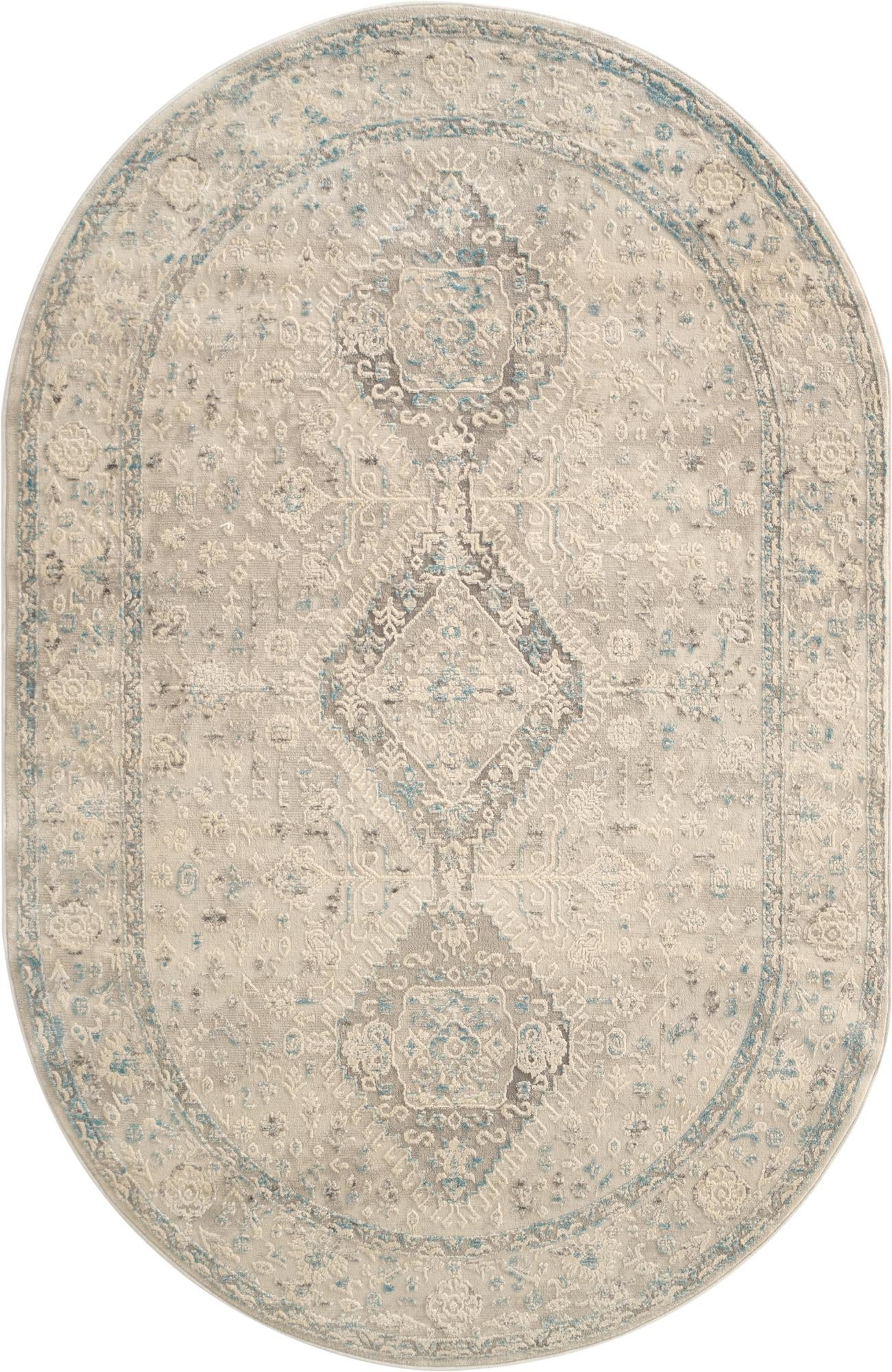 5' 3 x 8' Finsbury Oval Rug