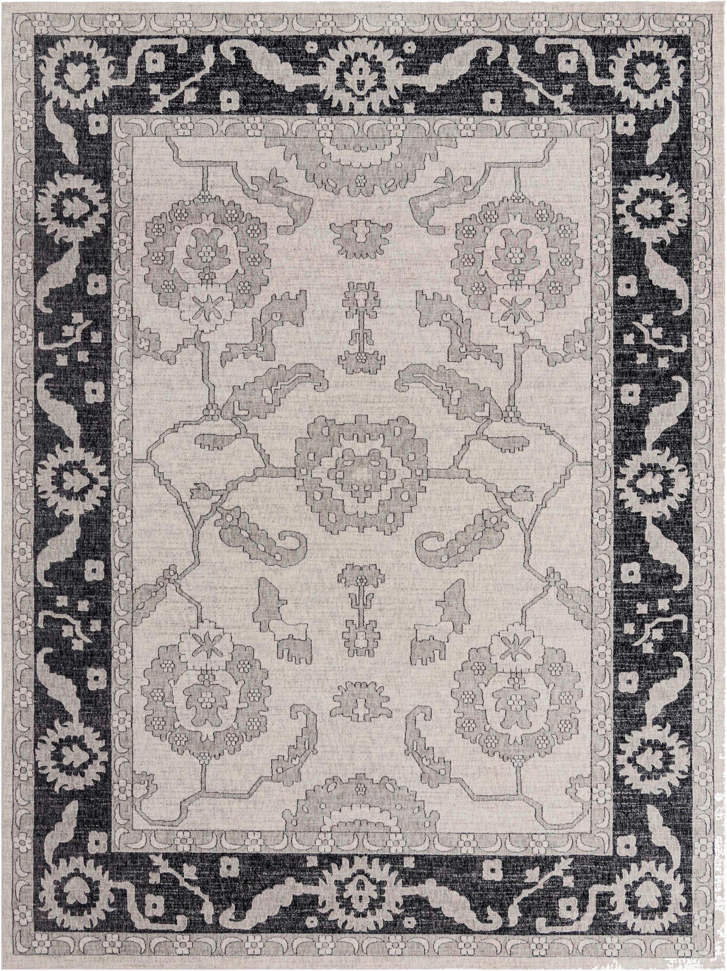 Rug Ivory and Gray Swatch link