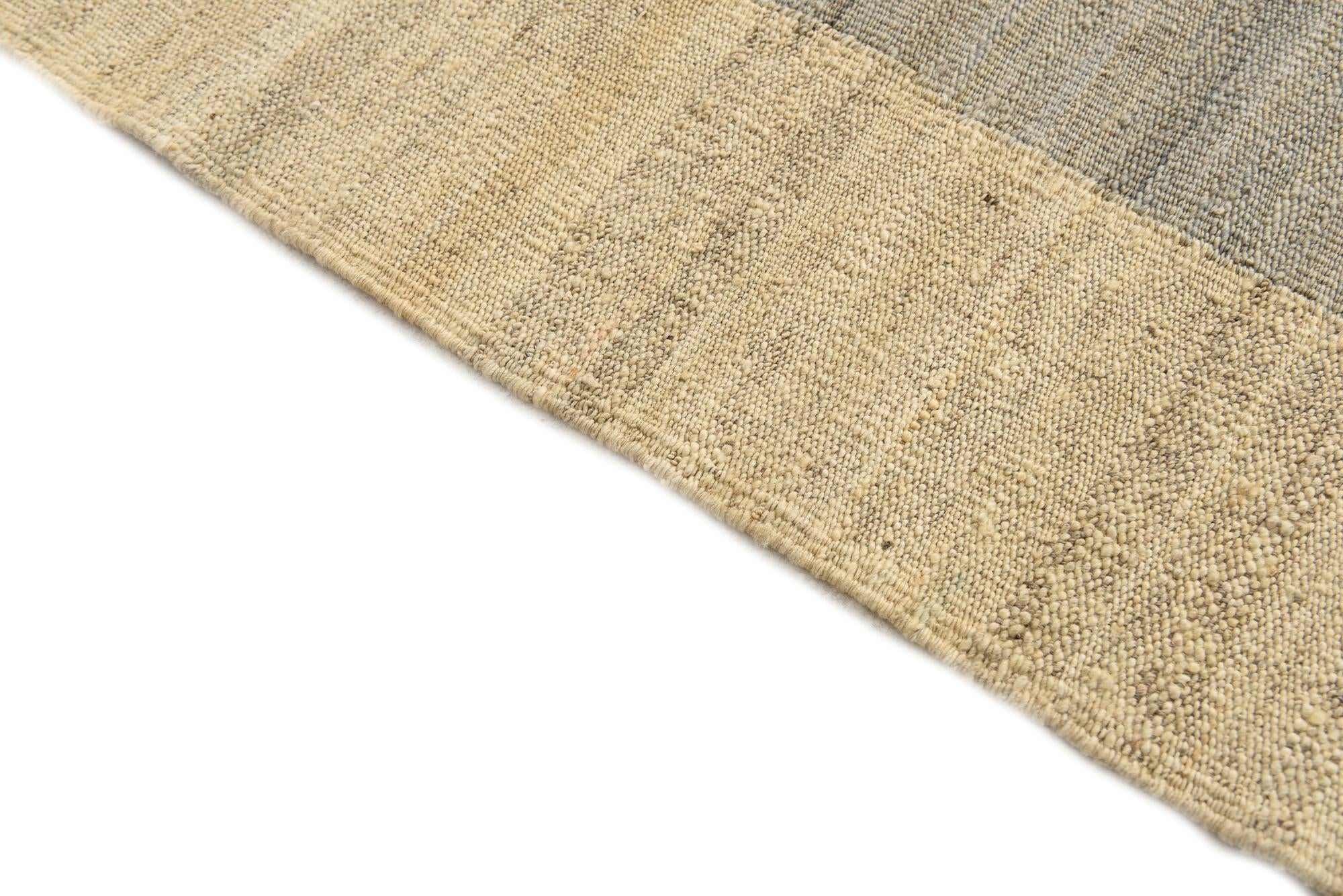 4' 9 x 6' 3 Hand Woven Kilim Modern Wool Rug