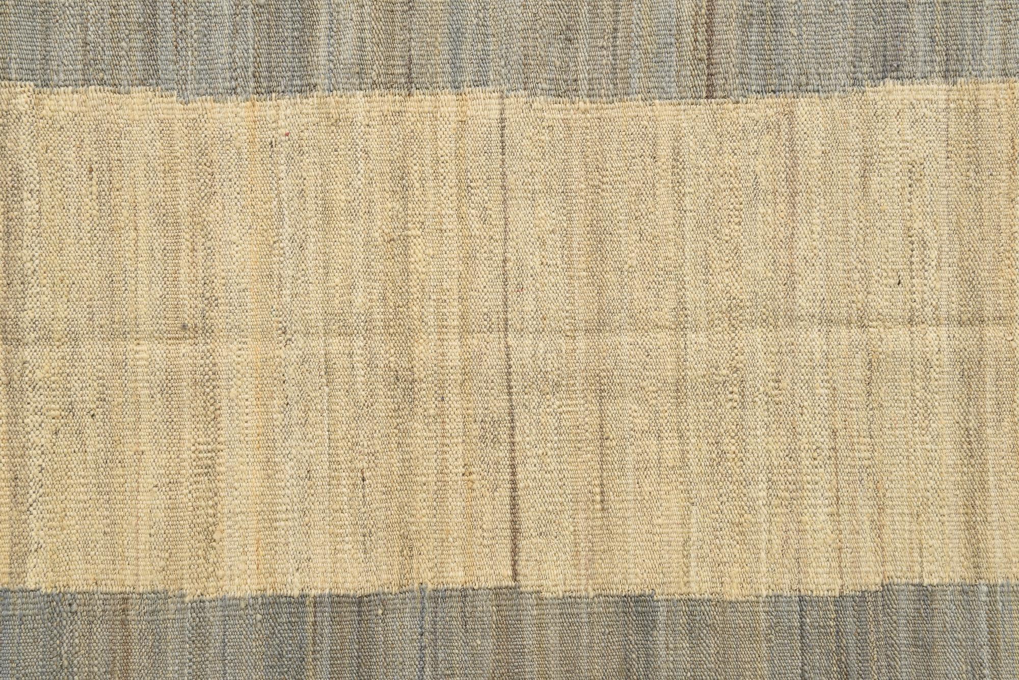 4' 9 x 6' 3 Hand Woven Kilim Modern Wool Rug