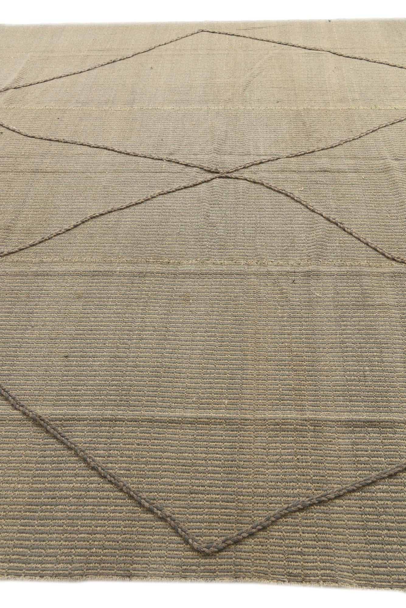 285cm x 440cm anudado a mano marroquí Alfombra Lana
