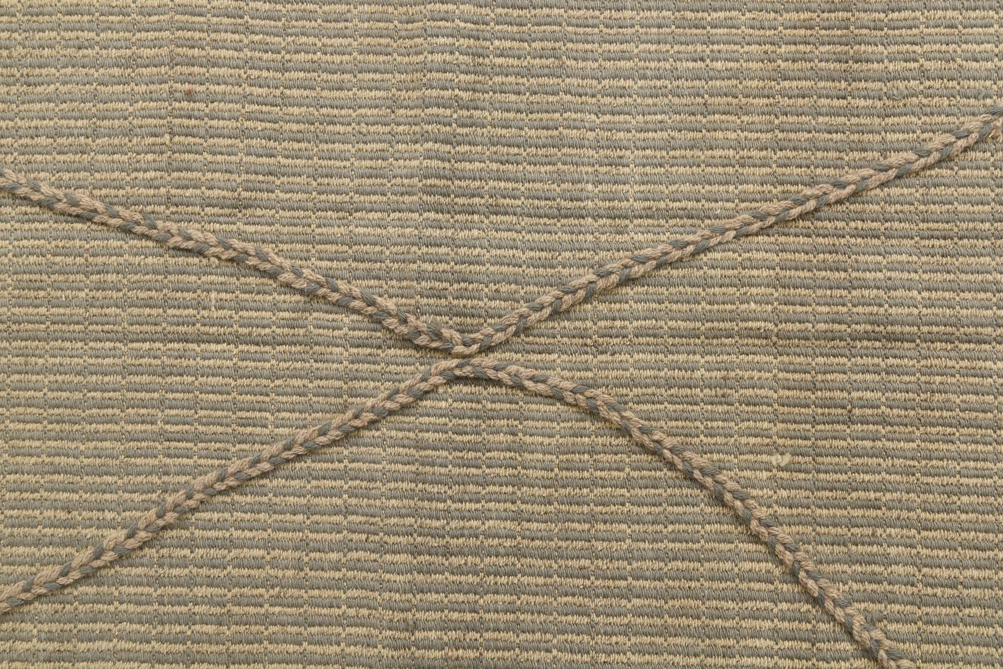 285cm x 440cm anudado a mano marroquí Alfombra Lana