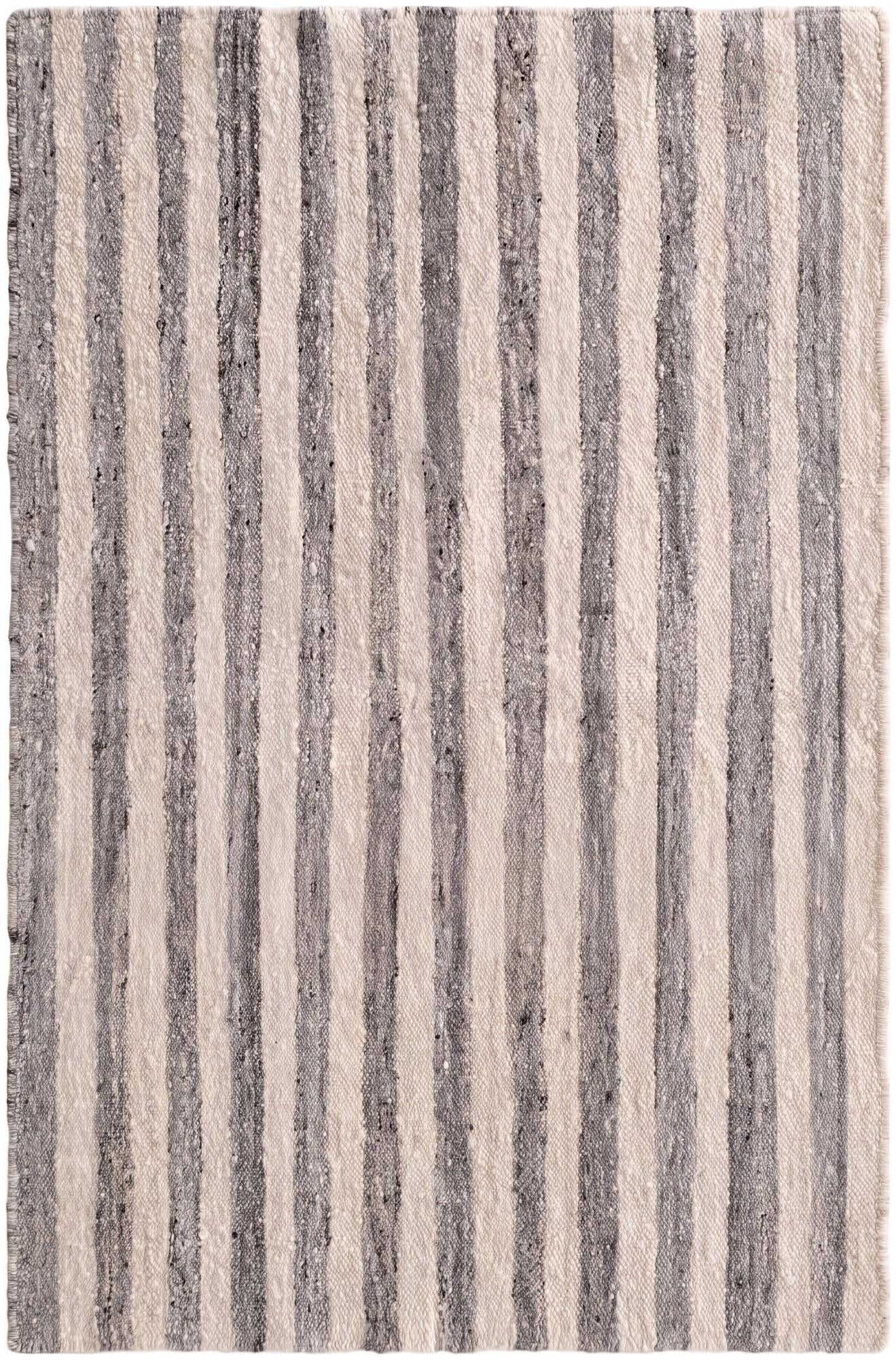 3' 11 x 6' 1 Hand Knotted Moroccan Wool Rug