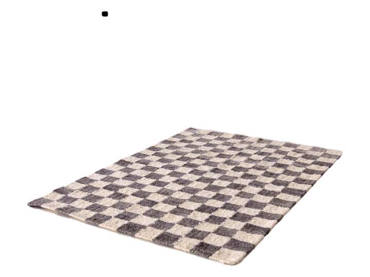4' 2 x 6' Hand Knotted Moroccan Wool Rug