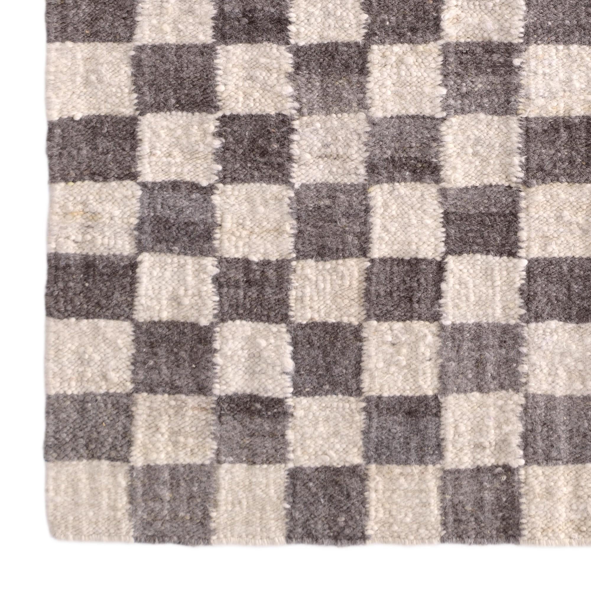 4' 2 x 6' Hand Knotted Moroccan Wool Rug