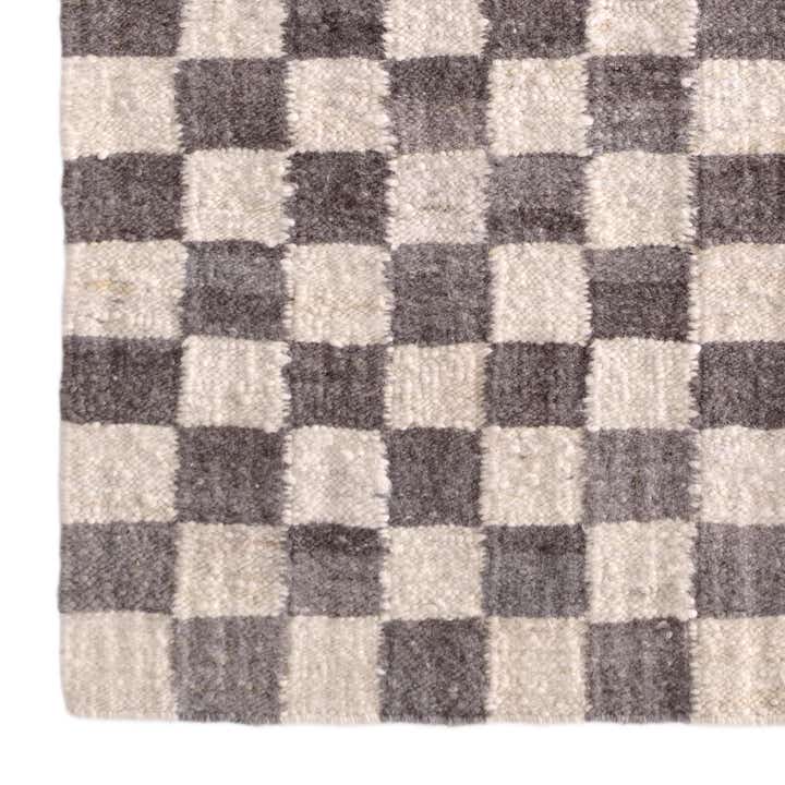 4' 2 x 6' Hand Knotted Moroccan Wool Rug