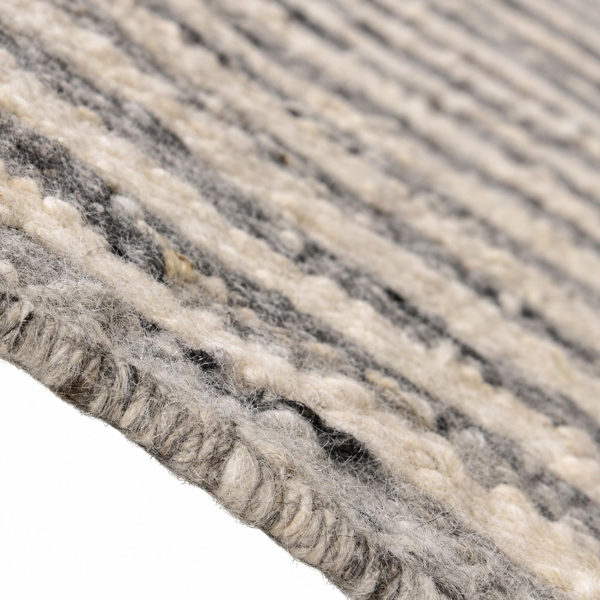 Detail image 8 of 12: 2' 11 x 5' 1 Hand Knotted Moroccan Wool Rug