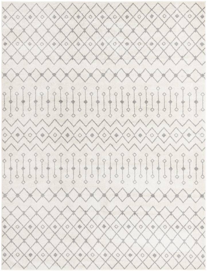 Detail image of 10' 8 x 14' Moroccan Trellis Rug