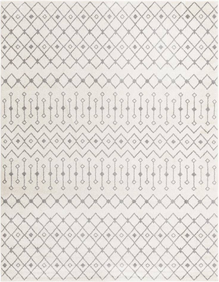 Detail image of 10' x 13' Moroccan Trellis Rug