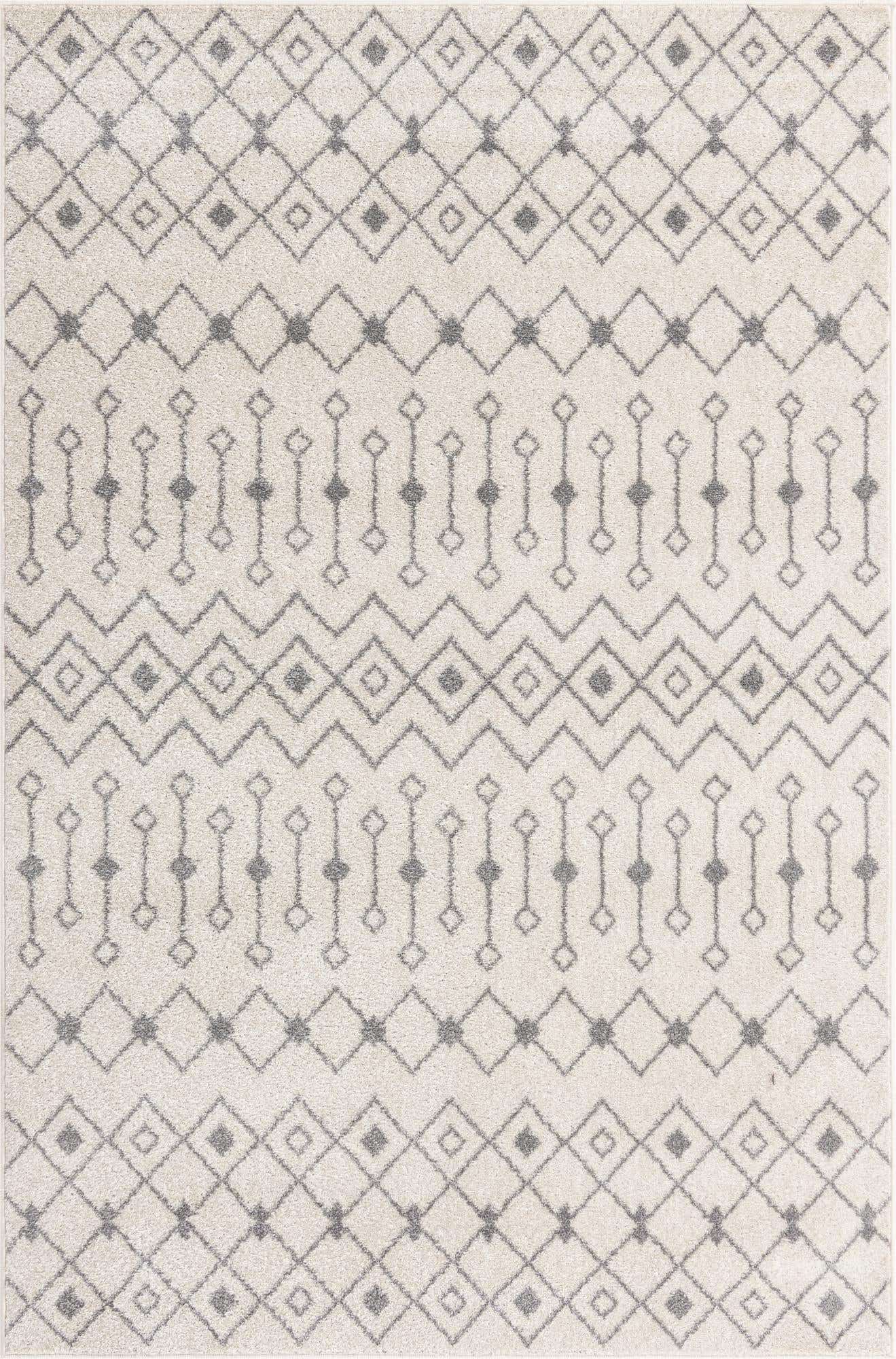 6' x 9' Moroccan Trellis Rug