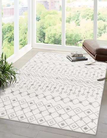 7' 7 x 10' Moroccan Trellis Rug