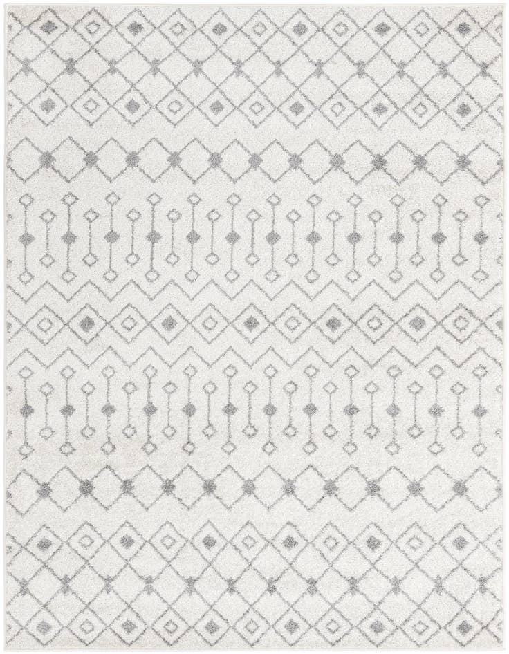 Detail image of 5' 3 x 8' Moroccan Trellis Rug