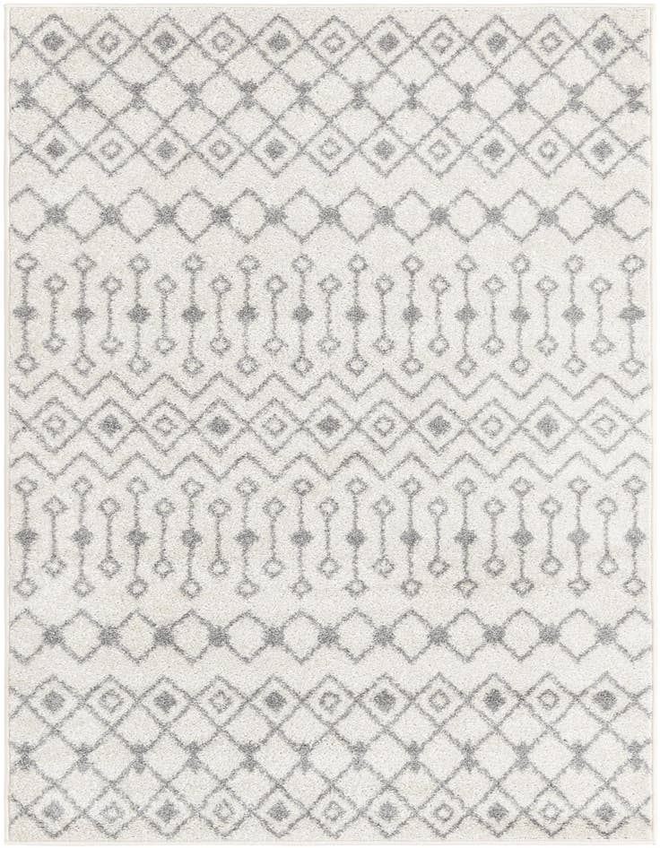Detail image of 4' x 6' Moroccan Trellis Rug