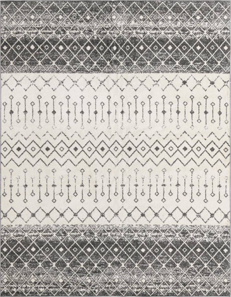 Detail image of 10' 8 x 14' Moroccan Trellis Rug