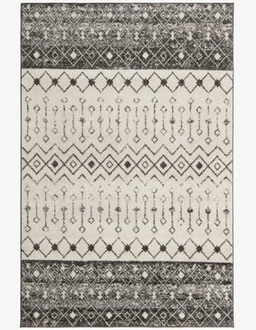 6' x 9' Moroccan Trellis Rug