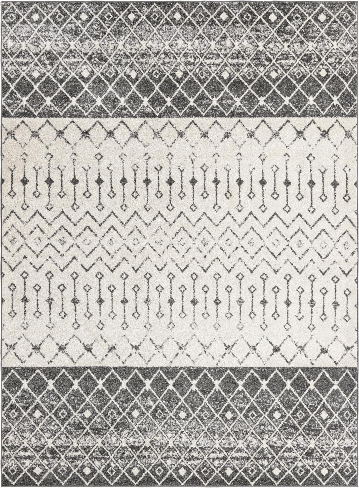 9' x 12' Moroccan Trellis Rug