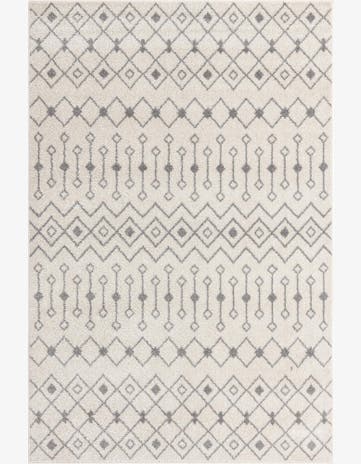 6' x 9' Moroccan Trellis Rug