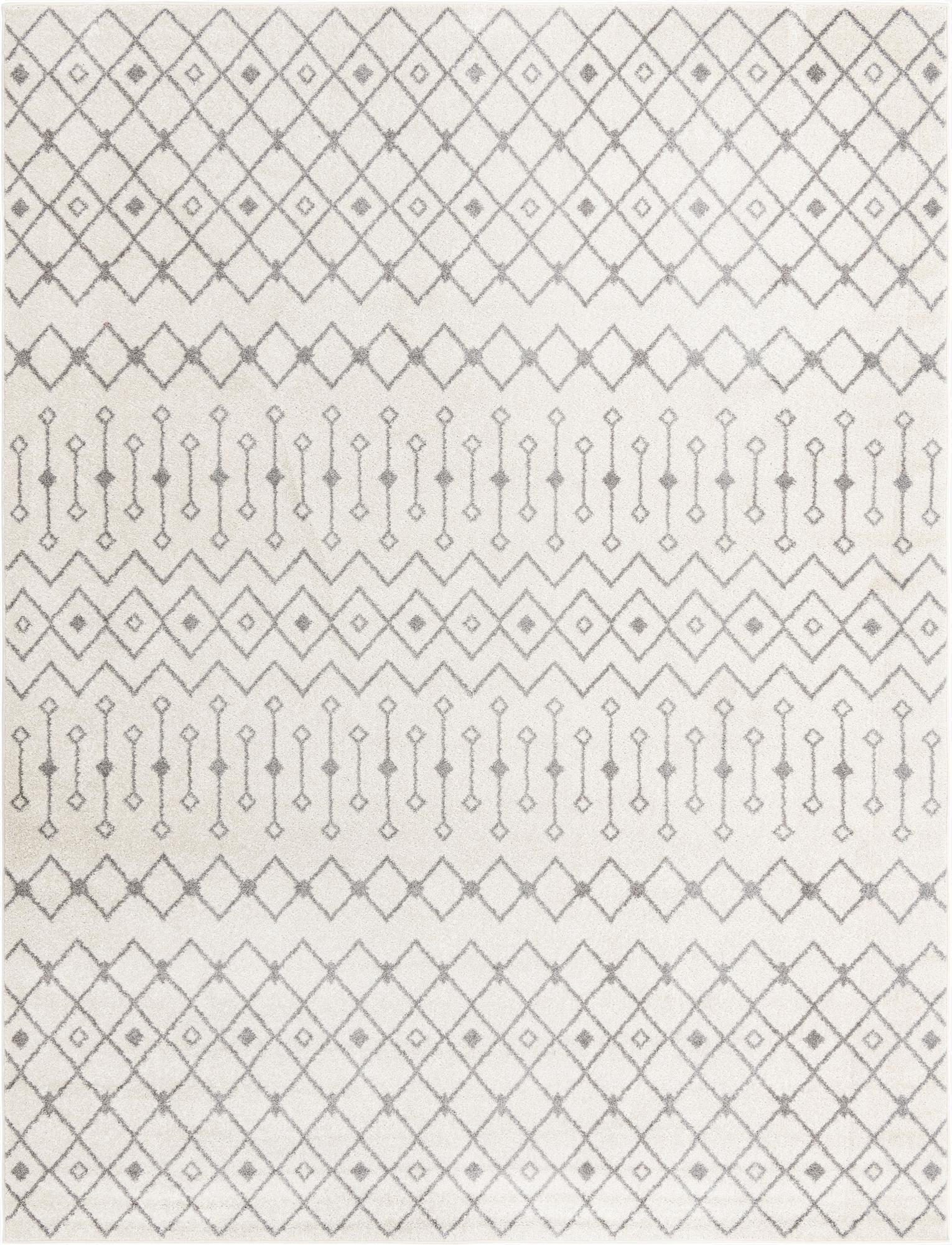 10' x 13' Moroccan Trellis Rug