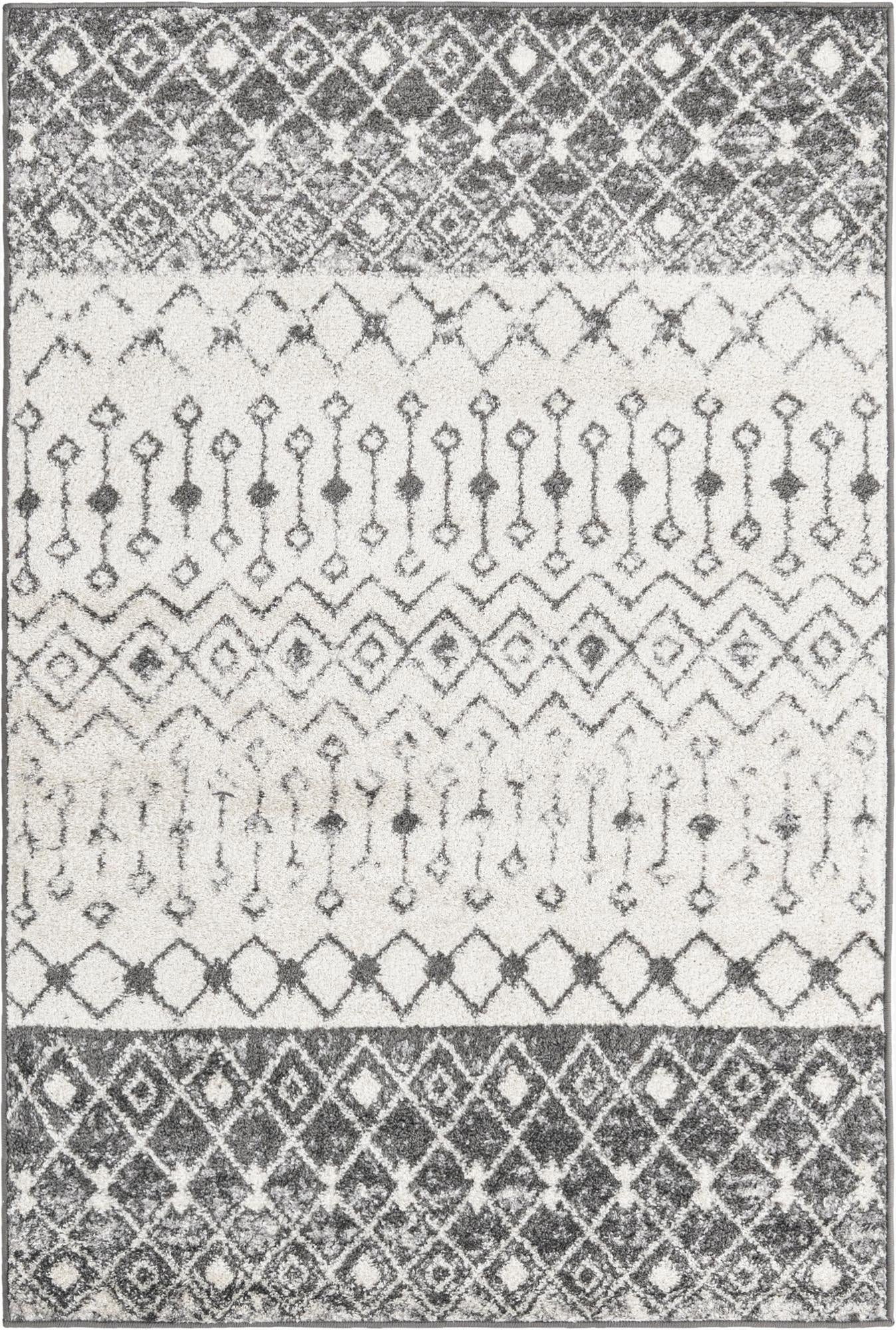 4' x 6' Moroccan Trellis Rug