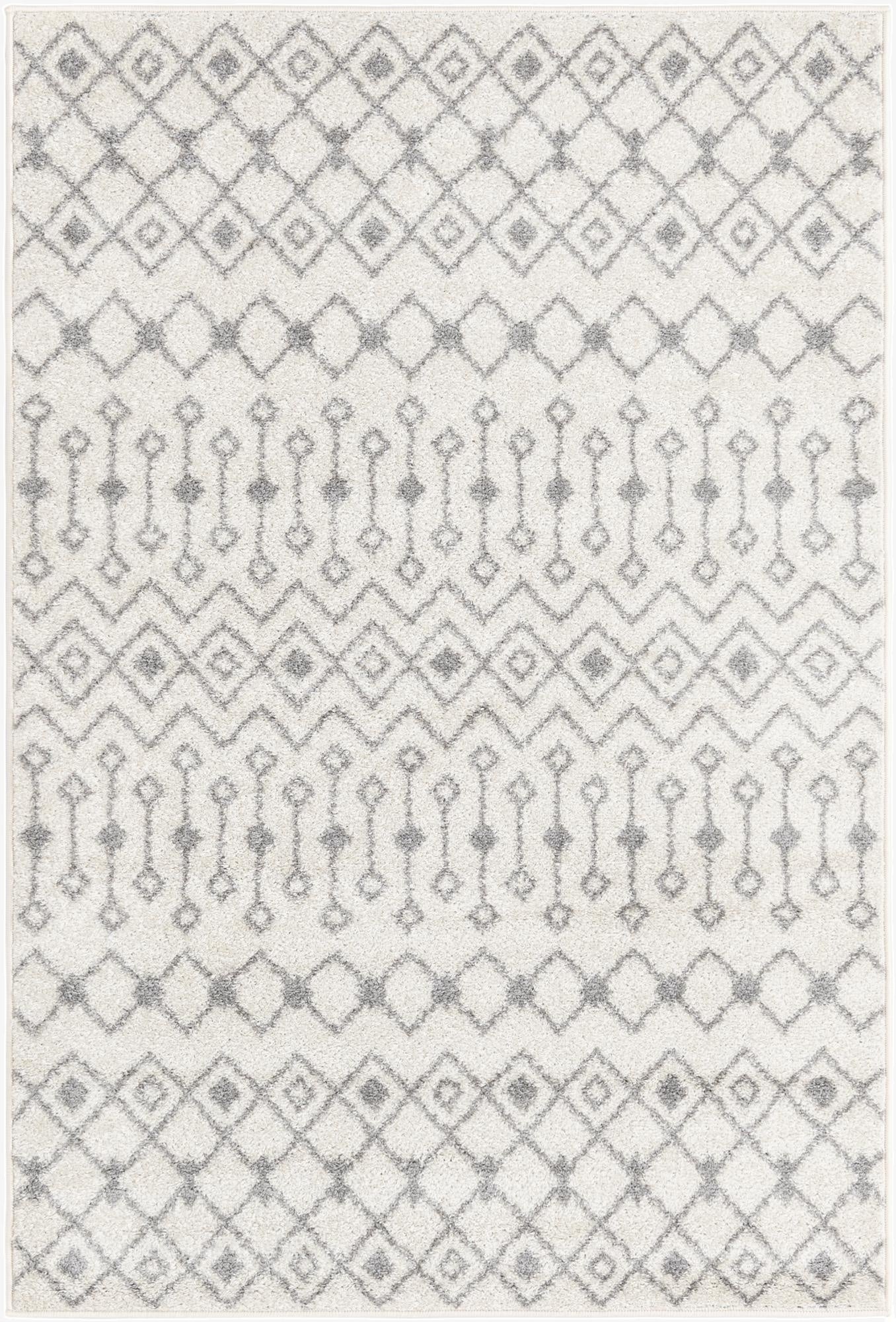 Primary image 4' x 6' Moroccan Trellis Rug
