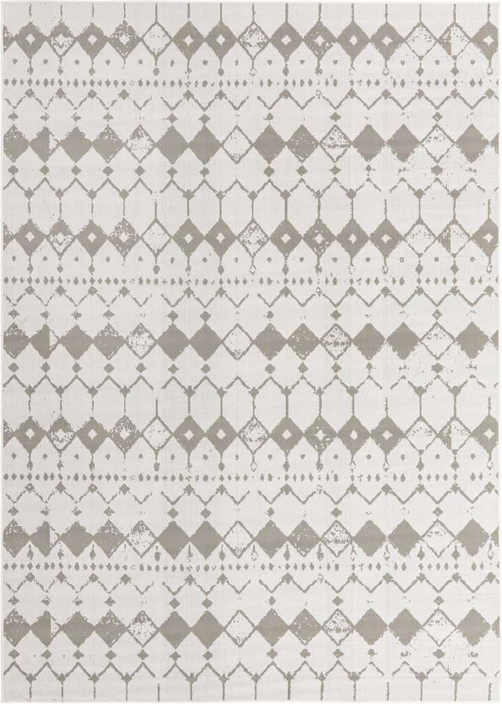 9' x 12' Easy-Clean Lattice Indoor / Outdoor Rug