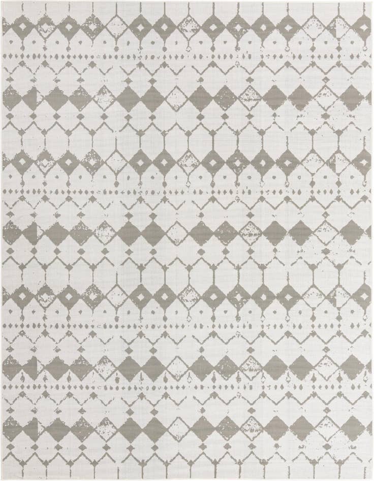 Detail image of 9' x 12' Easy-Clean Lattice Indoor / Outdoor Rug