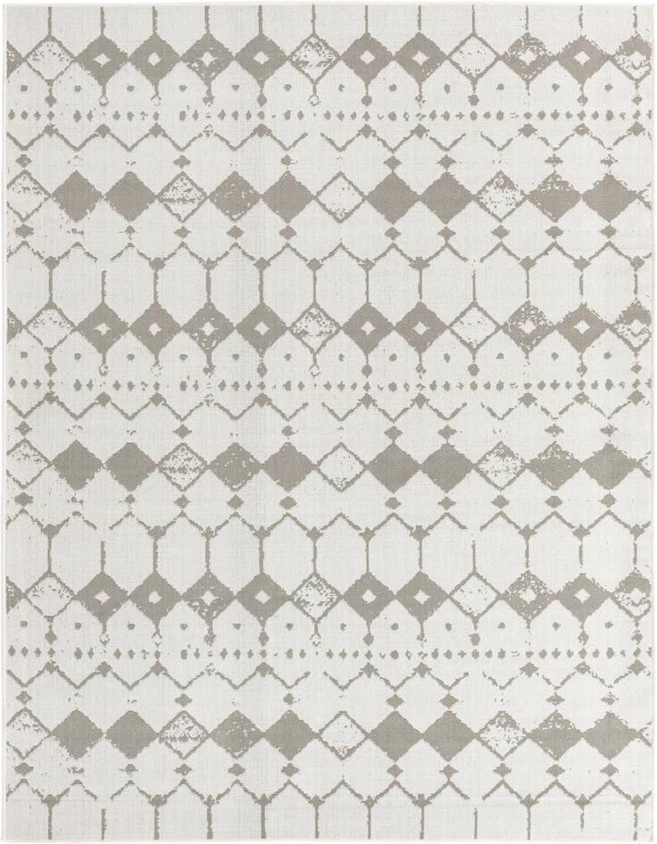Detail image of 6' x 9' Easy-Clean Lattice Indoor / Outdoor Rug