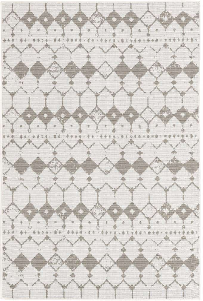 4' x 6' Easy-Clean Lattice Indoor / Outdoor Rug