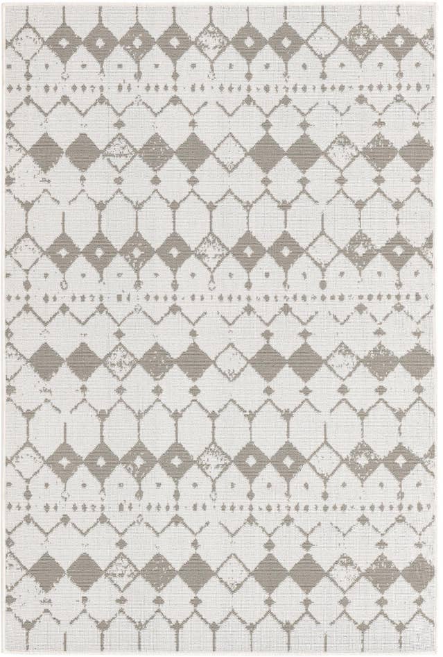 Detail image of 4' x 6' Easy-Clean Lattice Indoor / Outdoor Rug
