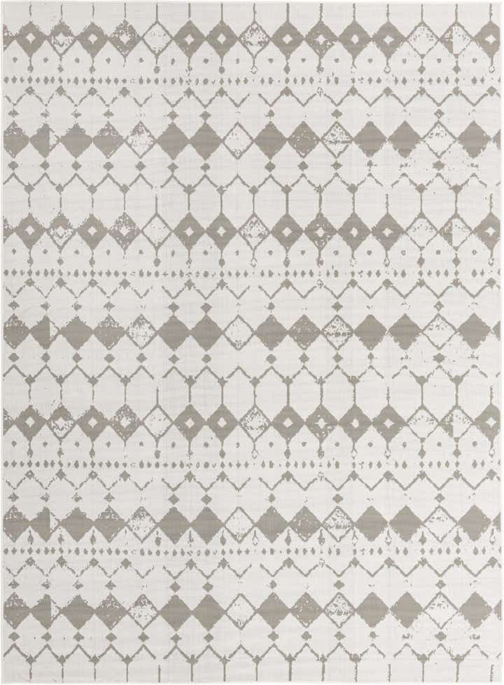 9' x 12' Easy-Clean Trellis Indoor / Outdoor Rug