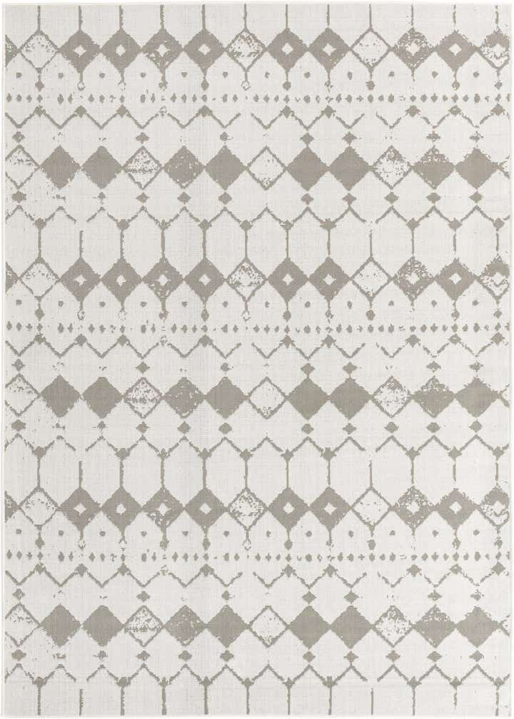 6' x 9' Easy-Clean Trellis Indoor / Outdoor Rug