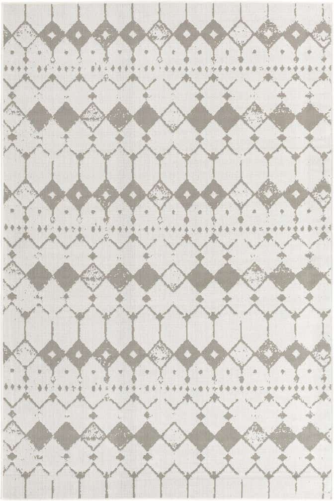 6' x 9' Easy-Clean Trellis Indoor / Outdoor Rug