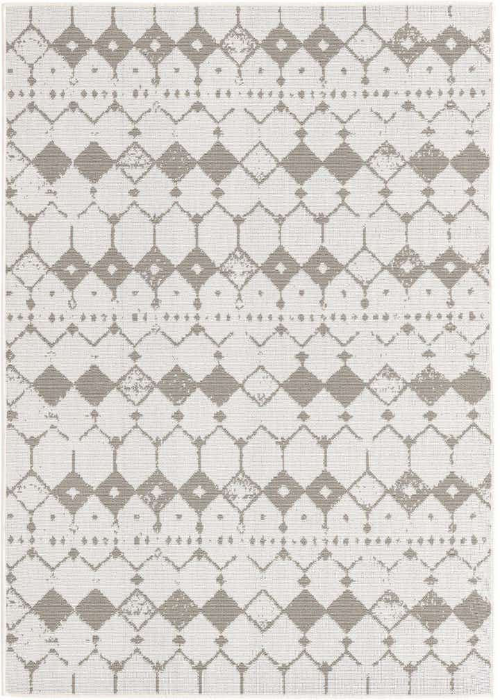 4' x 6' Easy-Clean Trellis Indoor / Outdoor Rug