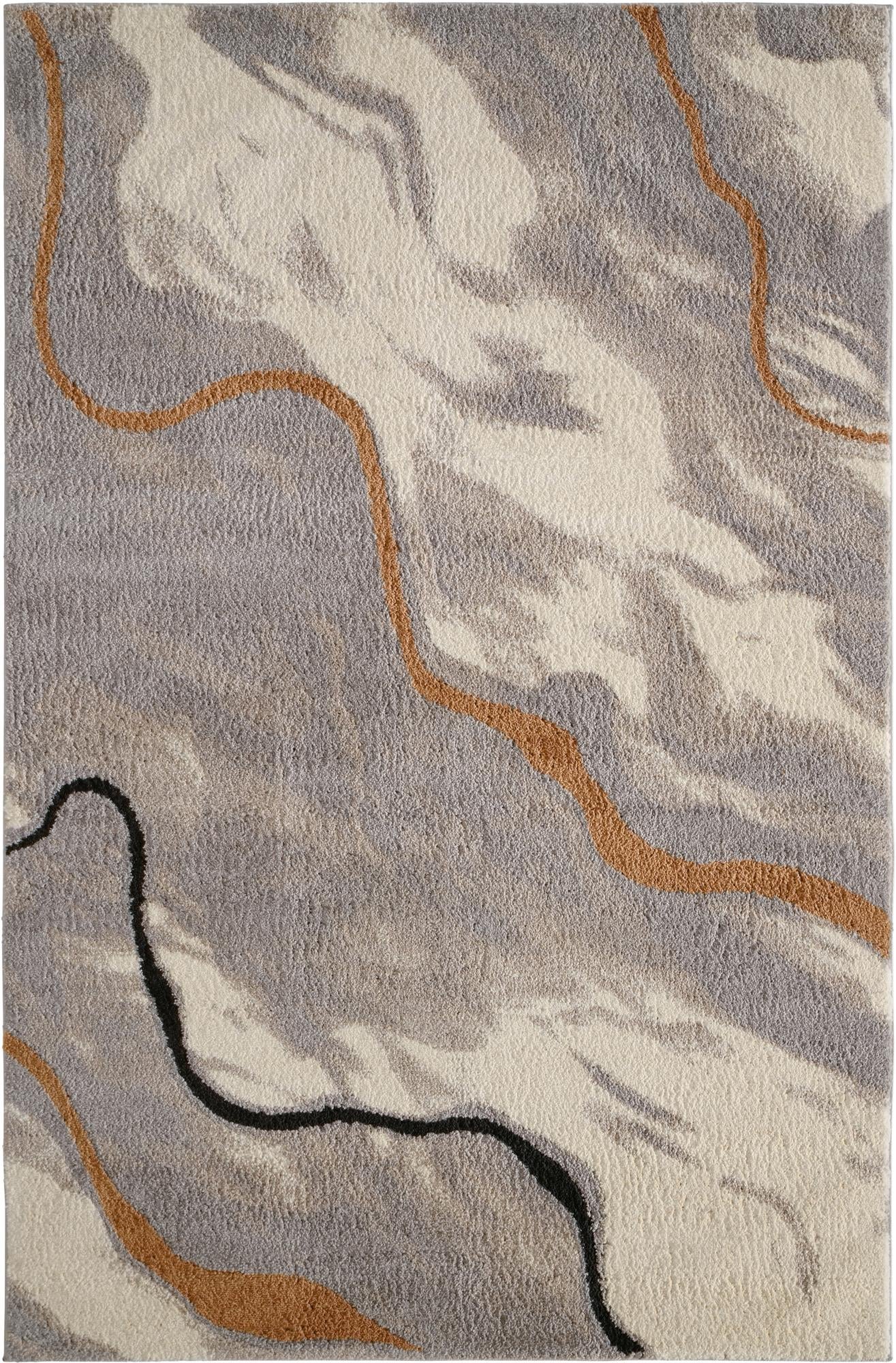 6' x 9' Sepia Rug