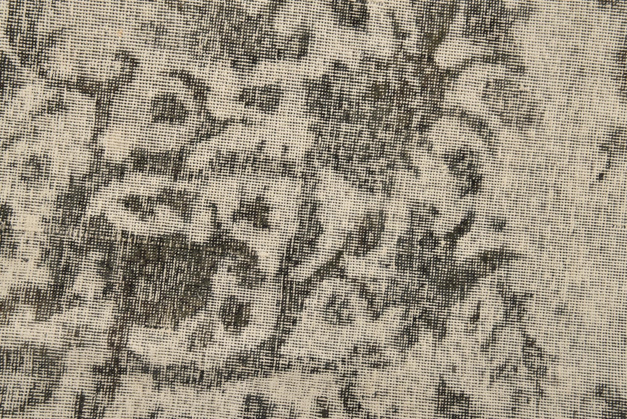 9' 7 x 12' 9 Hand Knotted Ultra Vintage Persian Wool Rug