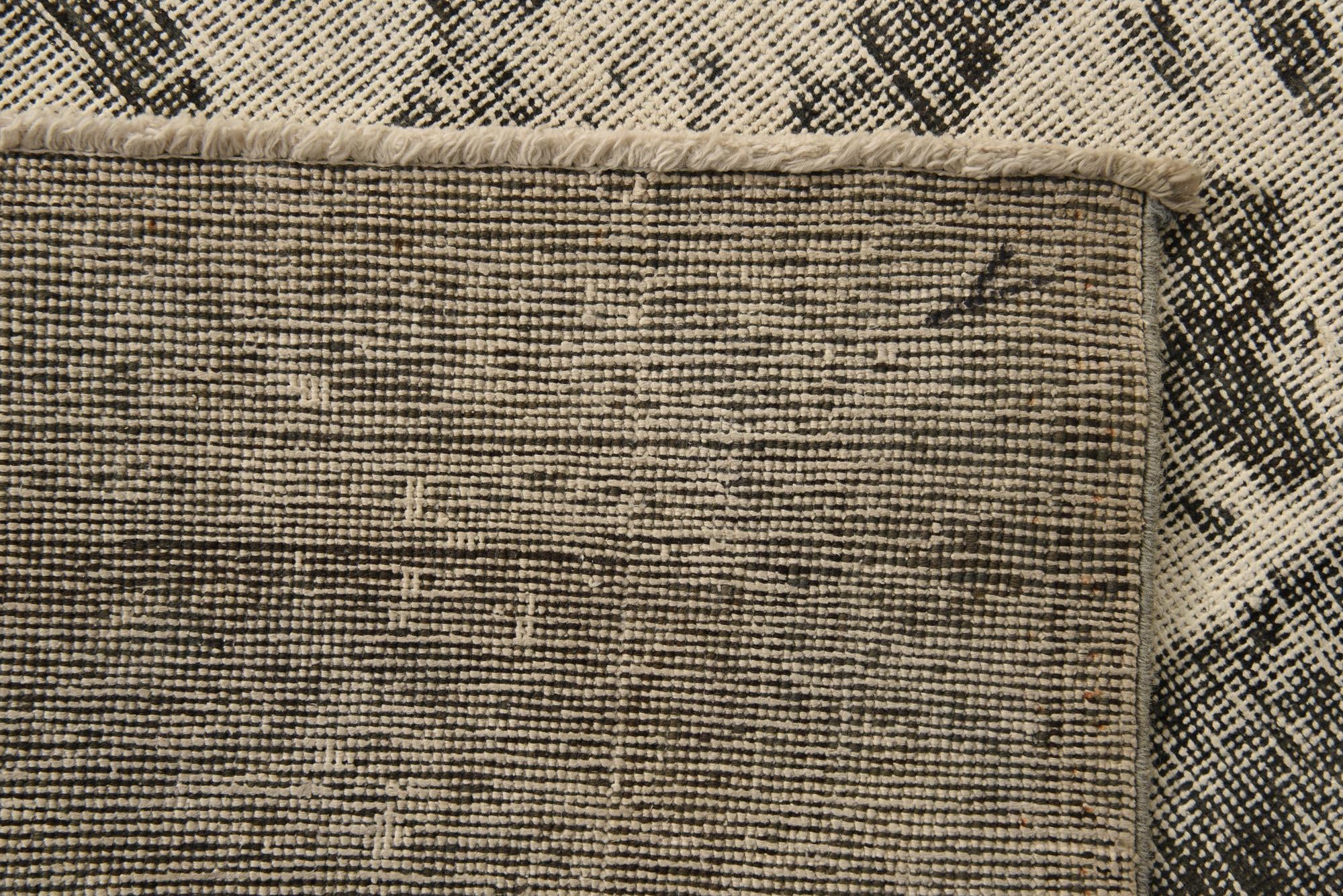 9' 7 x 12' 9 Hand Knotted Ultra Vintage Persian Wool Rug