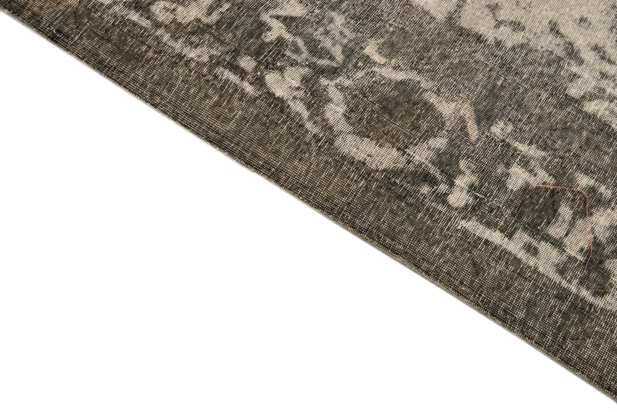 9' 7 x 12' 9 Hand Knotted Ultra Vintage Persian Wool Rug