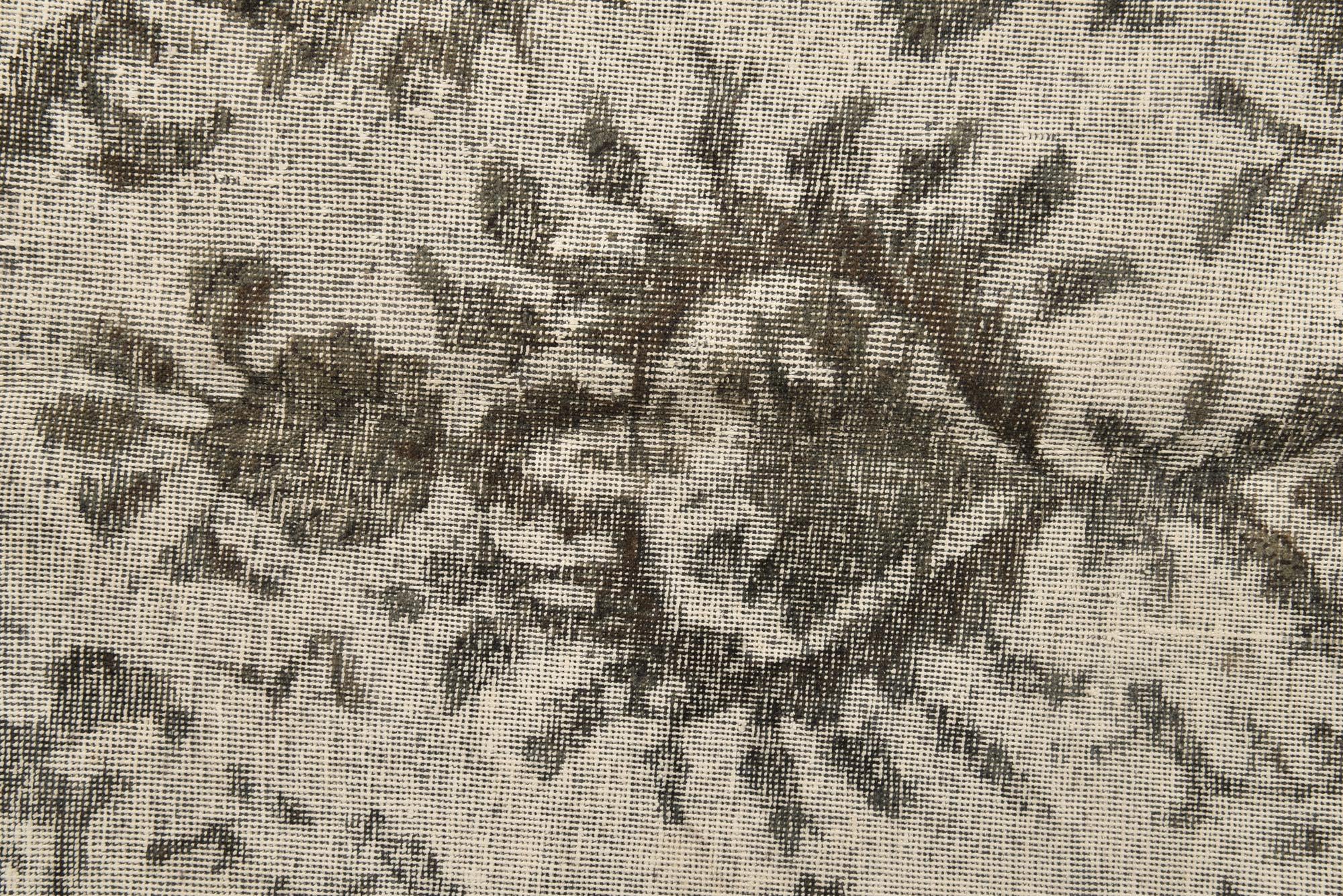 9' 7 x 12' 9 Hand Knotted Ultra Vintage Persian Wool Rug